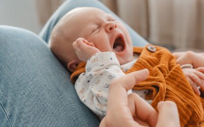 Babybilder gemütlich Zuhause